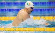 25 June 2021; Brendan Hyland of National Centre Dublin competing in the 200IM during day two of the 2021 Swim Ireland Performance Meet at the Sport Ireland National Aquatic Centre at the Sport Ireland Campus in Dublin. Photo by David Kiberd/Sportsfile