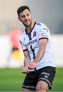 25 June 2021; Patrick Hoban of Dundalk celebrates after scoring his side's second goal during the SSE Airtricity League Premier Division match between Dundalk and Derry City at Oriel Park in Dundalk, Louth. Photo by Stephen McCarthy/Sportsfile