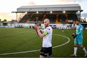 25 June 2021; Chris Shields of Dundalk having played his final game for the club after the SSE Airtricity League Premier Division match between Dundalk and Derry City at Oriel Park in Dundalk, Louth. Photo by Stephen McCarthy/Sportsfile