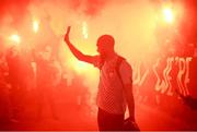 25 June 2021; Chris Shields of Dundalk having played his final game for the club leaves Oriel Park following the SSE Airtricity League Premier Division match between Dundalk and Derry City at Oriel Park in Dundalk, Louth. Photo by Stephen McCarthy/Sportsfile