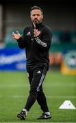 25 June 2021; Derry City coach Raffaele Cretaro before the SSE Airtricity League Premier Division match between Dundalk and Derry City at Oriel Park in Dundalk, Louth. Photo by Stephen McCarthy/Sportsfile