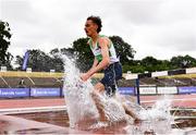 26 June 2021; Brian Fay of Raheny Shamrock AC, Dublin, on his way to winning the Men's 3000m Steeplechase during day two of the Irish Life Health National Senior Championships at Morton Stadium in Santry, Dublin. Photo by Sam Barnes/Sportsfile