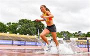 26 June 2021; Kerry Anne O'Flaherty of Newcastle and District AC, Down, competing in the Women's 3000m Steeplechase during day two of the Irish Life Health National Senior Championships at Morton Stadium in Santry, Dublin. Photo by Sam Barnes/Sportsfile