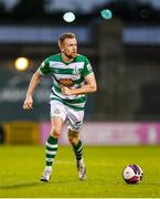 25 June 2021; Sean Hoare of Shamrock Rovers during the SSE Airtricity League Premier Division match between Shamrock Rovers and Drogheda United at Tallaght Stadium in Dublin. Photo by Seb Daly/Sportsfile
