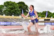26 June 2021; Abbie Sheridan of Ardee and District AC, competing in the Women's 3000m Steeplechase during day two of the Irish Life Health National Senior Championships at Morton Stadium in Santry, Dublin. Photo by Sam Barnes/Sportsfile