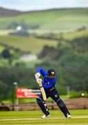 26 June 2021; William Porterfield of North West Warriors bats during the Cricket Ireland InterProvincial Trophy 2021 match between North West Warriors and Munster Reds at Bready Cricket Club in Magheramason, Tyrone. Photo by Harry Murphy/Sportsfile