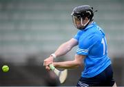 26 June 2021; Cian O'Sullivan of Dublin shoots to score his side's first goal during the Leinster GAA Hurling Senior Championship Quarter-Final match between Dublin and Antrim at Páirc Tailteann in Navan, Meath. Photo by Stephen McCarthy/Sportsfile