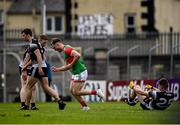 26 June 2021; Darren McHale of Mayo celebrates after scoring his side's third goal during the Connacht GAA Football Senior Championship Quarter-Final match between Sligo and Mayo at Markievicz Park in Sligo. Photo by David Fitzgerald/Sportsfile