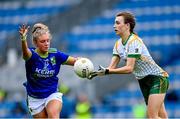26 June 2021; Mary Kate Lynch of Meath in action against Niamh Ní Chonchúir of Kerry during the Lidl Ladies Football National League Division 2 Final match between Kerry and Meath at Croke Park in Dublin. Photo by Ramsey Cardy/Sportsfile