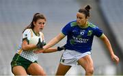 26 June 2021; Emma Troy of Meath in action against Louise Galvin of Kerry during the Lidl Ladies Football National League Division 2 Final match between Kerry and Meath at Croke Park in Dublin. Photo by Ramsey Cardy/Sportsfile