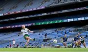 26 June 2021; Stacey Grimes of Meath scores her side's second goal, from a penalty, during the Lidl Ladies Football National League Division 2 Final match between Kerry and Meath at Croke Park in Dublin. Photo by Ramsey Cardy/Sportsfile