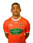 16 June 2021; Jemar Hall during a Armagh football squad portrait session at Athletic Grounds in Armagh. Photo by Brendan Moran/Sportsfile