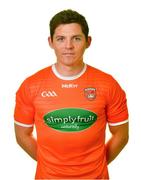 16 June 2021; Paddy Burns during a Armagh football squad portrait session at Athletic Grounds in Armagh. Photo by Brendan Moran/Sportsfile