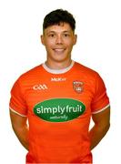 16 June 2021; James Morgan during a Armagh football squad portrait session at Athletic Grounds in Armagh. Photo by Brendan Moran/Sportsfile