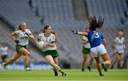 26 June 2021; Bridgetta Lynch of Meath in action against Aislinn Desmond of Kerry during the Lidl Ladies Football National League Division 2 Final match between Kerry and Meath at Croke Park in Dublin. Photo by Ramsey Cardy/Sportsfile