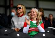 26 June 2021; Mayo supporters react during the Connacht GAA Football Senior Championship Quarter-Final match between Sligo and Mayo at Markievicz Park in Sligo. Photo by David Fitzgerald/Sportsfile