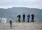 26 June 2021; Supporters look on during the Connacht GAA Football Senior Championship Quarter-Final match between Sligo and Mayo at Markievicz Park in Sligo. Photo by David Fitzgerald/Sportsfile