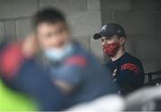 26 June 2021; Injured Mayo player Cillian O'Connor looks on from the stands during the Connacht GAA Football Senior Championship Quarter-Final match between Sligo and Mayo at Markievicz Park in Sligo. Photo by David Fitzgerald/Sportsfile