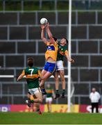 26 June 2021; Darragh Bohannan of Clare in action against Diarmuid O’Connor of Kerry during the Munster GAA Football Senior Championship Quarter-Final match between Kerry and Clare at Fitzgerald Stadium in Killarney, Kerry. Photo by Dáire Brennan/Sportsfile