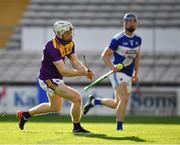 26 June 2021; David Dunne scores the fifth goal for Wexford during the Leinster GAA Hurling Senior Championship Quarter-Final match between Wexford and Laois at UPMC Nowlan Park in Kilkenny. Photo by Ray McManus/Sportsfile