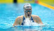 26 June 2021; Niamh Coyne of National Centre Dublin competing in the 200m breaststroke during day three of the 2021 Swim Ireland Performance Meet at the Sport Ireland National Aquatic Centre at the Sport Ireland Campus in Dublin. Photo by David Kiberd/Sportsfile