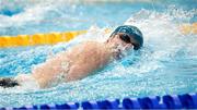 26 June 2021; Jordan Sloan of Bangor SC competing in the 200m freestyle during day three of the 2021 Swim Ireland Performance Meet at the Sport Ireland National Aquatic Centre at the Sport Ireland Campus in Dublin. Photo by David Kiberd/Sportsfile