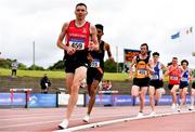 26 June 2021; Conor Bradley of City of Derry AC Spartans,competing in the Men's 5000m during day two of the Irish Life Health National Senior Championships at Morton Stadium in Santry, Dublin. Photo by Sam Barnes/Sportsfile