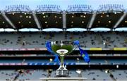 26 June 2021; A general view of the Division 1 trophy before the Lidl Ladies Football National League Division 1 Final match between Cork and Dublin at Croke Park in Dublin. Photo by Brendan Moran/Sportsfile