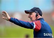 27 June 2021; Louth manager Mickey Harte during the Leinster GAA Football Senior Championship Round 1 match between Louth and Offaly at Páirc Tailteann in Navan, Meath. Photo by David Fitzgerald/Sportsfile