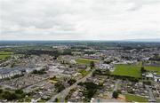 27 June 2021; A general view of Bord Na Mona O’Connor Park before the Leinster GAA Football Senior Championship Round 1 match between Carlow and Longford at Bord Na Mona O’Connor Park in Tullamore, Offaly. Photo by Eóin Noonan/Sportsfile