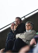 27 June 2021; Golfer Shane Lowry looks on during the Leinster GAA Football Senior Championship Round 1 match between Louth and Offaly at Páirc Tailteann in Navan, Meath. Photo by David Fitzgerald/Sportsfile