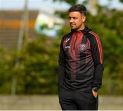26 June 2021; Bohemians manager Gavin Hughes during the EA SPORTS Women's National U17 League match between Bohemians and Galway WFC at Oscar Traynor Centre in Dublin. Photo by Matt Browne/Sportsfile