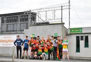 27 June 2021; Carlow supporters before the Leinster GAA Football Senior Championship Round 1 match between Carlow and Longford at Bord Na Mona O’Connor Park in Tullamore, Offaly. Photo by Eóin Noonan/Sportsfile