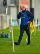 27 June 2021; Longford manager Padraic Davis during the Leinster GAA Football Senior Championship Round 1 match between Carlow and Longford at Bord Na Mona O’Connor Park in Tullamore, Offaly. Photo by Eóin Noonan/Sportsfile