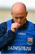 27 June 2021; Longford manager Padraic Davis during the Leinster GAA Football Senior Championship Round 1 match between Carlow and Longford at Bord Na Mona O’Connor Park in Tullamore, Offaly. Photo by Eóin Noonan/Sportsfile