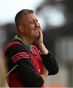 27 June 2021; Carlow manager Niall Carew during the Leinster GAA Football Senior Championship Round 1 match between Carlow and Longford at Bord Na Mona O’Connor Park in Tullamore, Offaly. Photo by Eóin Noonan/Sportsfile