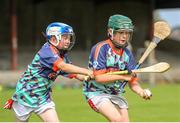 28 June 2021; Darragh Hartnett and Mikey Browne were on hand in Bruff GAA Club, Limerick to mark the first day of this year’s Kellogg’s GAA Cúl Camps with numbers of over 130,000 expected to attend across 1,242 camps the length and breadth of the country. The 2021 Kellogg’s GAA Cúl Camps offers children a healthy, fun and safe summer outdoor activity at locations nationwide, and will continue until the end of August. Photo by Stephen McCarthy/Sportsfile