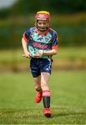 28 June 2021; Grainne O'Brien, age 10, was on hand in Bruff GAA Club, Limerick to mark the first day of this year’s Kellogg’s GAA Cúl Camps with numbers of over 130,000 expected to attend across 1,242 camps the length and breadth of the country. The 2021 Kellogg’s GAA Cúl Camps offers children a healthy, fun and safe summer outdoor activity at locations nationwide, and will continue until the end of August. Photo by Stephen McCarthy/Sportsfile