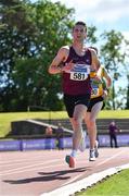 27 June 2021; Cormac Dalton of Mullingar Harriers AC, Westmeath, competing in the Men's 10000m during day three of the Irish Life Health National Senior Championships at Morton Stadium in Santry, Dublin. Photo by Sam Barnes/Sportsfile