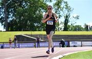 27 June 2021; Brian Lenihan of Blackrock AC, Dublin, competing in the Men's 10000m during day three of the Irish Life Health National Senior Championships at Morton Stadium in Santry, Dublin. Photo by Sam Barnes/Sportsfile