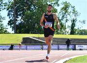 27 June 2021; Karl Nolan of Clonliffe Harriers AC, Dublin, competing in the Men's 10000m during day three of the Irish Life Health National Senior Championships at Morton Stadium in Santry, Dublin. Photo by Sam Barnes/Sportsfile