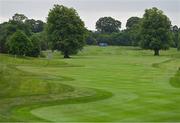 29 June 2021; A general view of the 18th hole during a practice round before the Dubai Duty Free Irish Open Golf Championship at Mount Juliet in Thomastown, Kilkenny. Photo by Ramsey Cardy/Sportsfile