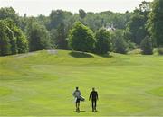 29 June 2021; Matthew Jordan of England walks along the 18th fairway during a practice round before the Dubai Duty Free Irish Open Golf Championship at Mount Juliet in Thomastown, Kilkenny. Photo by Ramsey Cardy/Sportsfile