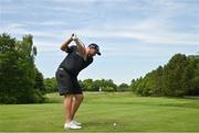 29 June 2021; Shane Lowry of Ireland plays tees off on the 6th during a practice round before the Dubai Duty Free Irish Open Golf Championship at Mount Juliet in Thomastown, Kilkenny. Photo by Ramsey Cardy/Sportsfile