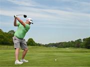 29 June 2021; Caolan Rafferty of Ireland tees off on the 5th during a practice round before the Dubai Duty Free Irish Open Golf Championship at Mount Juliet in Thomastown, Kilkenny. Photo by Ramsey Cardy/Sportsfile