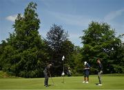 29 June 2021; Rory McIlroy of Northern Ireland putts on the 13th green during a practice round before the Dubai Duty Free Irish Open Golf Championship at Mount Juliet in Thomastown, Kilkenny. Photo by Ramsey Cardy/Sportsfile