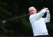 30 June 2021; Gerry McIlroy, father of Rory McIlroy, watches his shot on the 4th hole during the Dubai Duty Free Irish Open Golf Championship Pro-Am at Mount Juliet in Thomastown, Kilkenny. Photo by Ramsey Cardy/Sportsfile