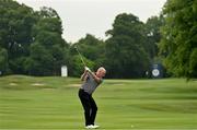 30 June 2021; The Kilkenny hurler DJ Carey playing his shot from the fairway on the 17th hole during the Dubai Duty Free Irish Open Golf Championship Pro-Am at Mount Juliet in Thomastown, Kilkenny. Photo by Ramsey Cardy/Sportsfile