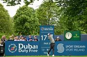 30 June 2021; Rory McIlroy of Northern Ireland watches his tee shot on the 17th hole during the Dubai Duty Free Irish Open Golf Championship Pro-Am at Mount Juliet in Thomastown, Kilkenny. Photo by Ramsey Cardy/Sportsfile