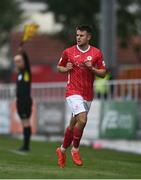 26 June 2021; Regan Donelon of Sligo Rovers during the SSE Airtricity League Premier Division match between Sligo Rovers and Bohemians at The Showgrounds in Sligo. Photo by David Fitzgerald/Sportsfile